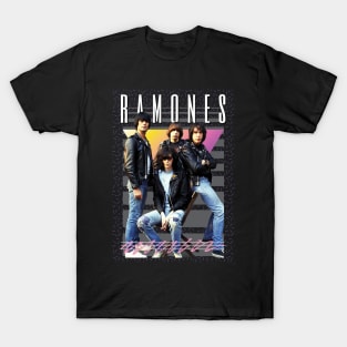 Ramones Retro Style Fan Art T-Shirt